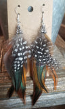 Real Feather Earrings
