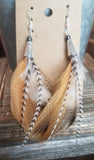 Real Feather Earrings